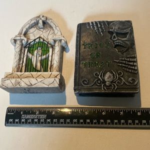 NWT Mock Stone Books, “ Trick or Treat” and Ghost Prisoner